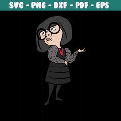 edna mode svg the incredibles svg disneyland ears clipart layered by color svg clipart svg, cut file cricut, silhouette,