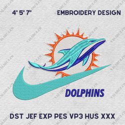 nfl miami dolphins, nike nfl embroidery design, nfl team embroidery design, nike embroidery design, instant download