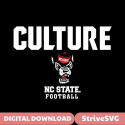 NC State Football Culture SVG