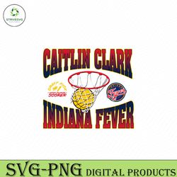 caitlin clark indiana fever draft pick 1st svg