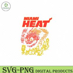 miami heat nba x brain dead svg