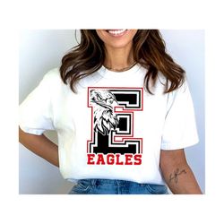 eagles svg png, eagles face svg, stacked eagles svg, eagles mascot svg, eagles cheer svg, eagles vibes svg, school spiri