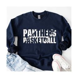 panthers svg, panther svg, panthers basketball design png , school spirit shirt , digital cut file, team jerseys svg, pa