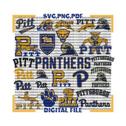 pittsburgh  university svg, panthers svg, athletics, pitt, game day, mom, basketball, college, football, instant downloa
