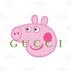 gucci peppa svg