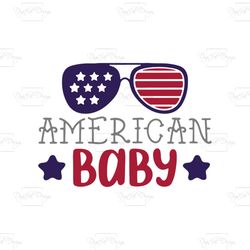 american baby svg