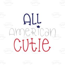 red white and cute svg