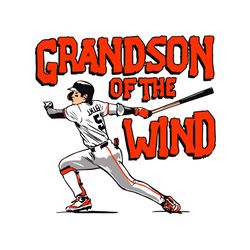 jung hoo lee grandson of the wind san francisco giants svg