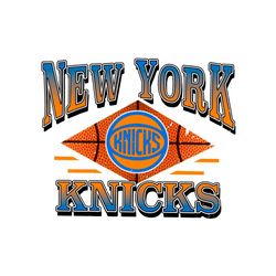 new york knicks vintage basketball team png