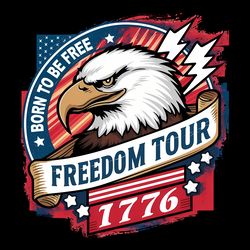 freedom tour born to be free 1776 png digital download files