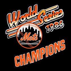 the mets world series champs 1986 svg digital download files