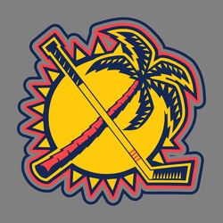 florida panthers sun coconut tree svg digital download files