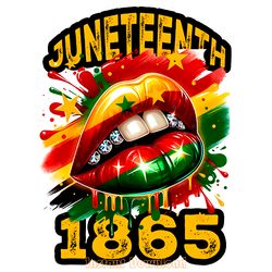 juneteenth 1865 lips african americans png