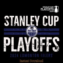 edmonton oilers 2024 stanley cup playoffs participant svg