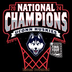 basketball net national champions uconn huskies svg