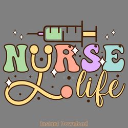 nurse life sublimation design digital download files