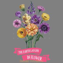 wild flower - flower quote sublimation digital download files