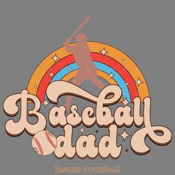 baseball dad png sublimation design digital download files