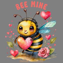 bee mine - valentine's day sublimation digital download files