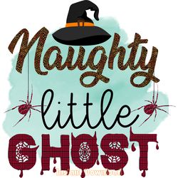 naughty little ghost sublimation svg digital download files