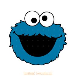 cookie monster - crumb monster - svg download file - plotter file - crafting - plotter cri