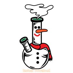 stoner snowman svg digital download files