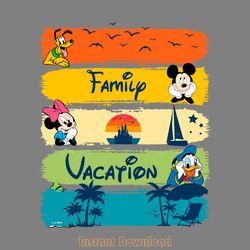 family vacation svg digital download files