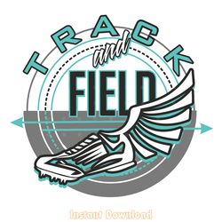 track and field design! eps digital download files