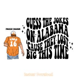 tennessee fan png - guess the jokes on - mw - country song - digital
