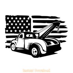 us tow truck svg 2 digital download files