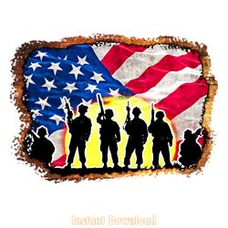 usa flag png american flag soldier png digital download files