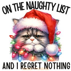 funny cat christmas png,cat lover, cute digital download files