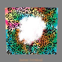 colorful cheetah print seamless leopard digital download files