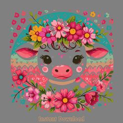 baby cow png, farm png, cute farm animal