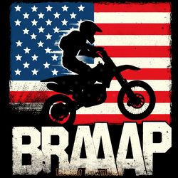 american flag motocross t-shirt design digital download files