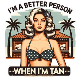i am a better person, summer png, trendy