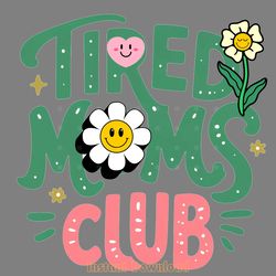tired moms club png, mom mode png, retro