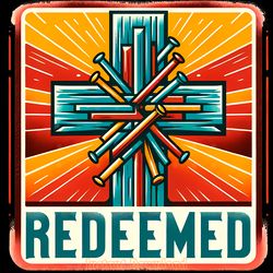 redeemed png, cross nails png, christian
