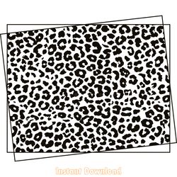 leopard frame svg digital download files