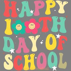 happy 100th day of school svg digital download files