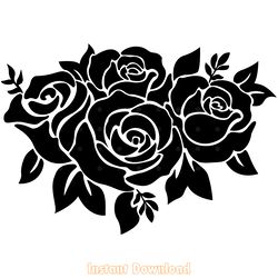 flower svg rose sublimation digital download files