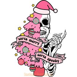 sorta merry sorta spooky svg cut file digital download files