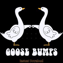 goose bumps svg cut file png digital download files