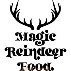 magic reindeer food svg cut file png digital download files