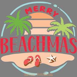 merry beachmas christmas in july svg png