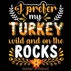 my turkey rocks t-shirt design graphic digital download files