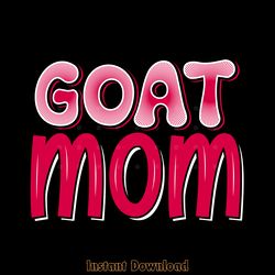 goat mom pink t-shirt design svg eps png