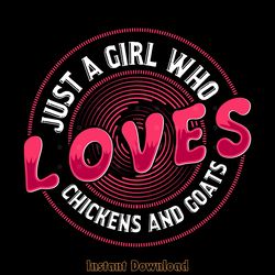 girl love chicken digital download files