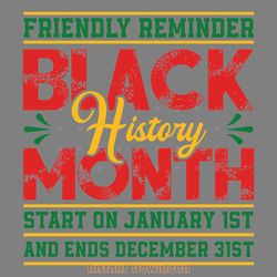 free black history month t-shirt designs