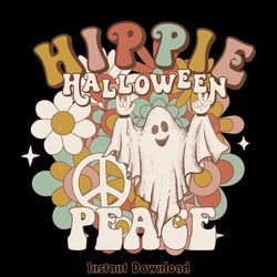 hippie halloween peace sublimation png digital download files